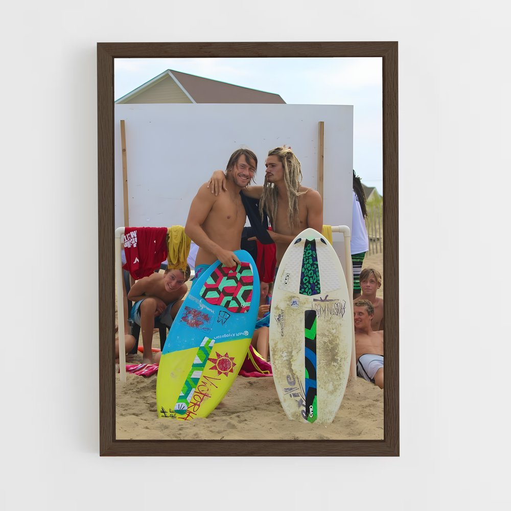 Poster Surfeurs de la Côte – affiche Skimboard (vue 5)